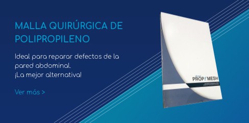 Malla quirúrgica de polipropileno